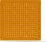 Металлическая перфопанель ООО Металекс Metalex 500x500 мм, оранжевая PRO5050 3