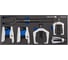 Съемники шарниров HOEGERT TECHNIK (8247) eva 6 шт., ложемент HT7G164 1