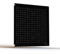 Металлическая перфопанель ООО Металекс Metalex 600x600 чёрная PRCH6060