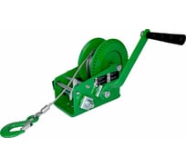 Ручная барабанная лебедка HITCH HW 1350 кг, канат 10 м SZ073170 24358065