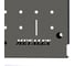 Металлическая перфопанель ООО Металекс Metalex 500x1600 серая PRS50160 3