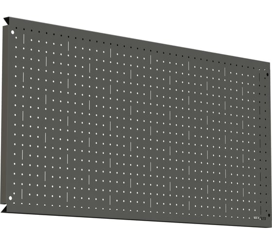 Металлическая перфопанель ООО Металекс Metalex 400x1200 серая PRS40120