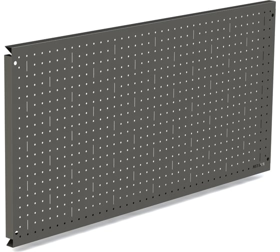 Металлическая перфопанель ООО Металекс Metalex 400x1600 серая PRS40160
