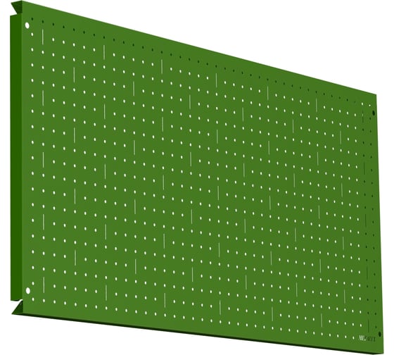 Металлическая перфопанель ООО Металекс Metalex 400x1400 зелёная PRZ40140 1