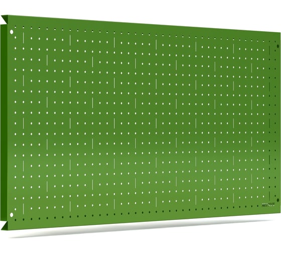 Металлическая перфопанель ООО Металекс Metalex 500x1600 зелёная PRZ50160