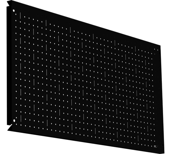 Металлическая перфопанель ООО Металекс Metalex 400x800 чёрная PRCH4080