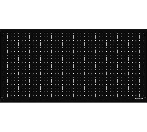 Металлическая перфопанель ООО Металекс Metalex 400x1600 чёрная PRCH40160