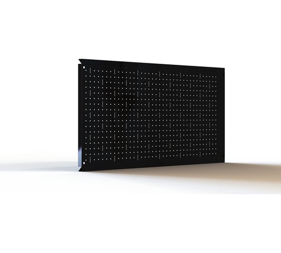 Металлическая перфопанель ООО Металекс Metalex 600x1200 чёрная PRCH60120 1