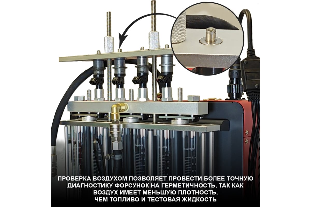 Установка для тестирования и очистки форсунок Launch FSI, GDI и MPI CNC  605A GDI LNC-104 - выгодная цена, отзывы, характеристики, 1 видео, фото -  купить в Москве и РФ