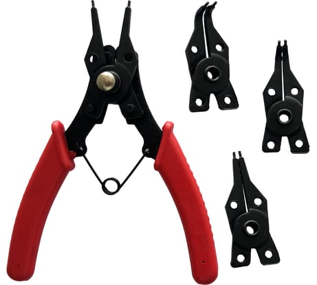 Съемник стопорных колец  AE&T со сменными носами 4 шт., 6" TA-H1035