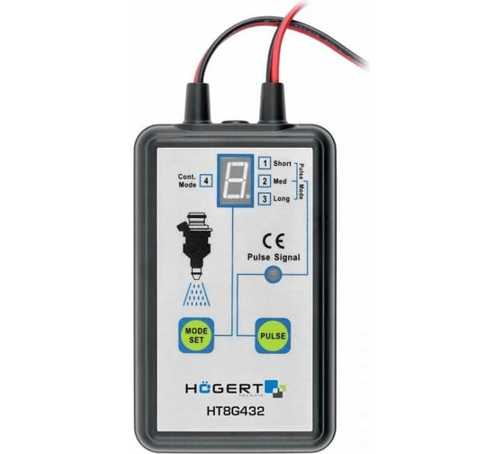 Электронный тестер форсунок для бензиновых двигателей HOEGERT TECHNIK HT8G432