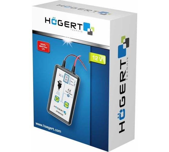 Электронный тестер форсунок для бензиновых двигателей HOEGERT TECHNIK HT8G432