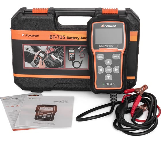 Тестер АКБ Foxwell 12-24В BT715