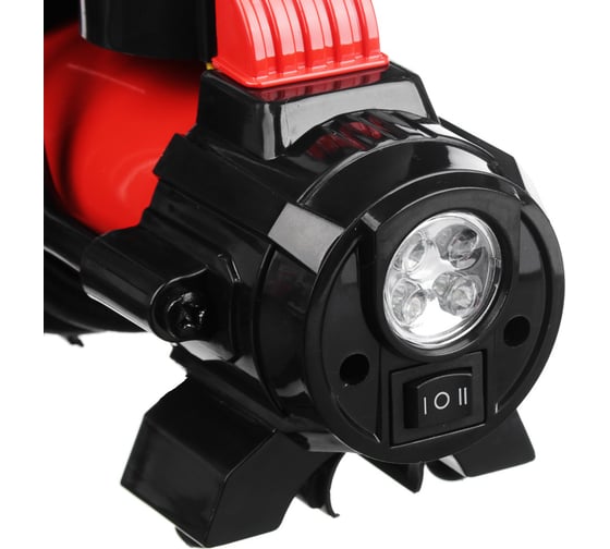 Автомобильный компрессор NEW GALAXY манометр штекер прикур. LED фонарь, 12V, 120W, 35 л/мин, металл 713-108