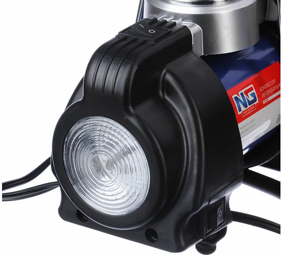 Компрессор  NEW GALAXY Optima Omicron АС6220, 180вт, 50л/мин, c LED фонарем, в сумке 713-039