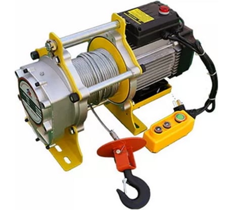 Лебедка TOR CD-300-A KCD-300 kg, 380 В с канатом 60 м алюминиевый корпус 1024000