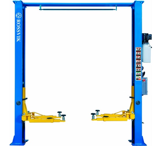 Двухстоечный автоподъемник Rossvik V2-4LB г/п 4 т, 380 В V2-4LB/380B 1