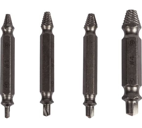 Набор экстракторов для шурупов KRANZ профи KR-12-6703