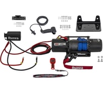 Электрическая лебёдка Runva 12V 6000 lbs 2722 кг синтетический трос EWV6000SSR