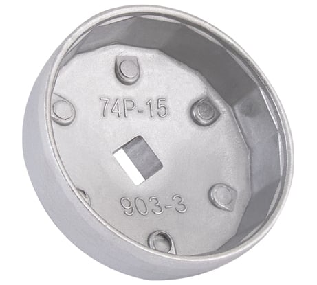 Съемник масляных фильтров KRAFT чашка 74 мм KT 701096