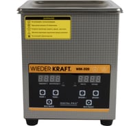 Ультразвуковая ванна WIEDERKRAFT (мойка) с подогревом 2 литра WDK-3120