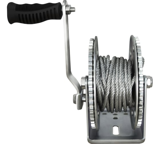 Лебедка ручная OCALIFT 800 кг 10м канатная барабанная kc80010