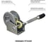 Лебедка ручная OCALIFT 800 кг 10м канатная барабанная kc80010 4