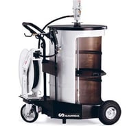 Мобильный пневматический солидолонагнетатель с насосом PM3 с катушкой для бочек 185 кг Samoa AIR OPERATED GREASER 428200