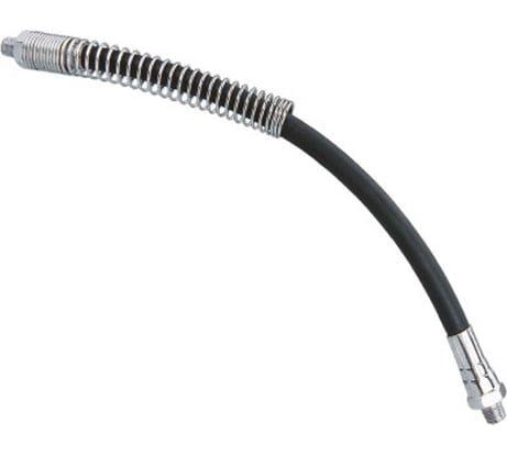 Шланг с пружиной GHC/HP-12/SPR/B (300 мм; 400 атм; 1/8") для смазочных шприцев GROZ GR43760