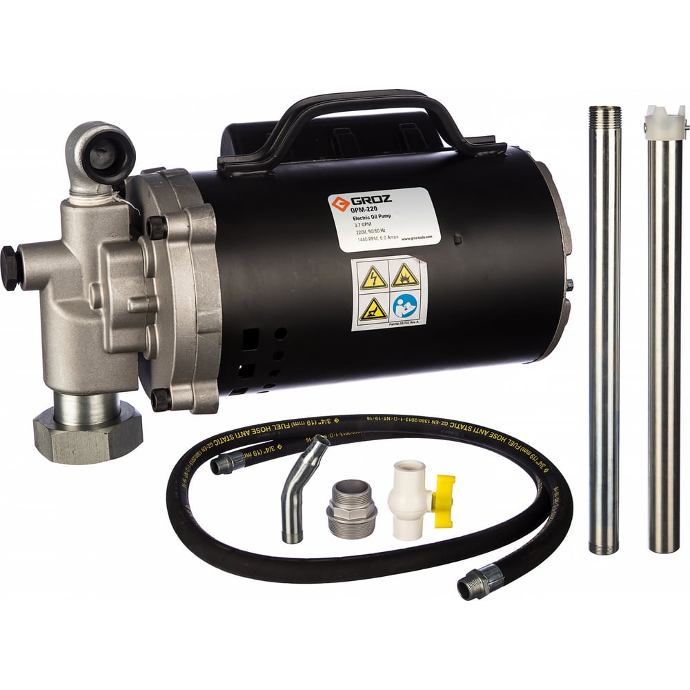 Электрический бочковой насос 220V AC GROZ GR45551 - OPM-220 - выгодная ...