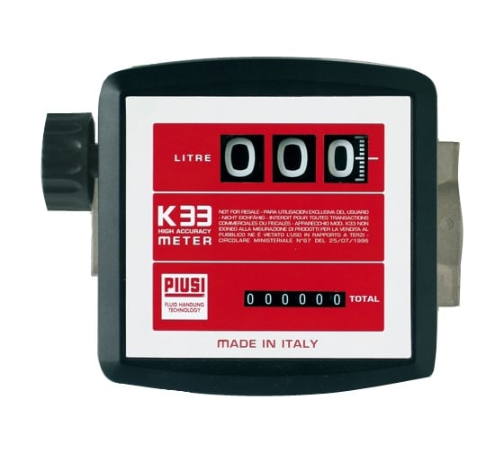 Механический счетчик (дизель) PIUSI K33 ver. C 000552000 1