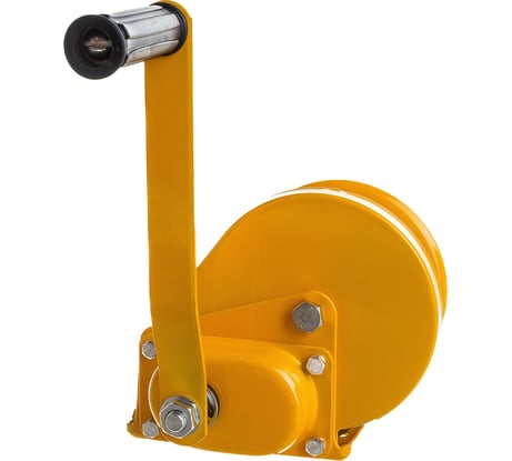 Ручная барабанная лебедка TOR ЛБ-1200 (BHW) г/п 0,5 т, длина троса 10 м 113054