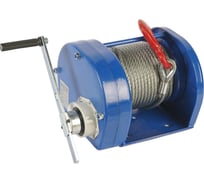 Лебедка ручная барабанная с тросом TOR 1000кг 40м с храповым механизмом JHW 11316