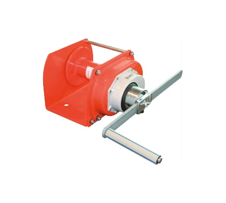 Ручная барабанная лебедка TOR ЛТ-2 (JHW) г/п 2,0 т, длина троса 40 м 11321