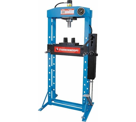 Гидравлический рамный пресс Станкоимпорт 20 т ножным приводом SD0823