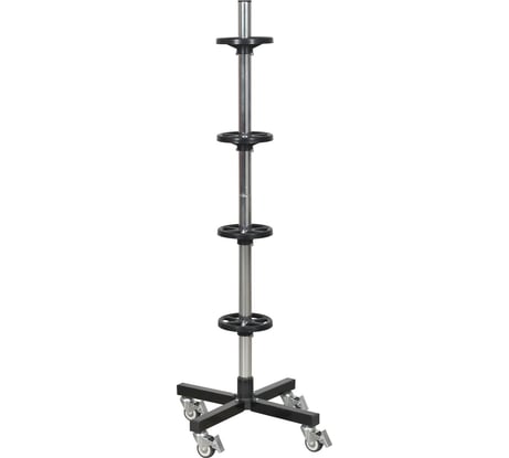 Передвижная стойка для хранения колес на колесиках с чехлом ESSE RC-2828E