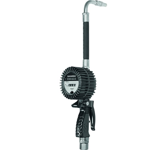 Счетчик с механическим регистратором и наконечником 369 218 Samoa MECHANICAL HOSE END METER-LTS 365853 1