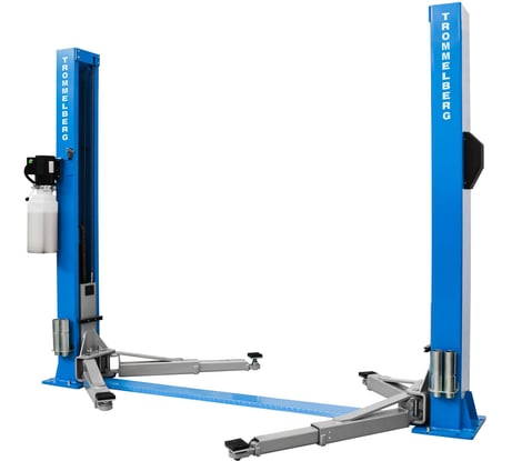 Электрогидравлический двухстоечный симметричный подъемник Trommelberg грузоподъемность 5,5 т TST55W