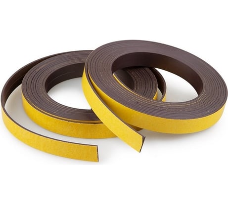 Магнитная лента с клеевым слоем Forceberg 12.7 мм, 2 рулона по 3 м, тип А и тип Б 9-2851848-030AB