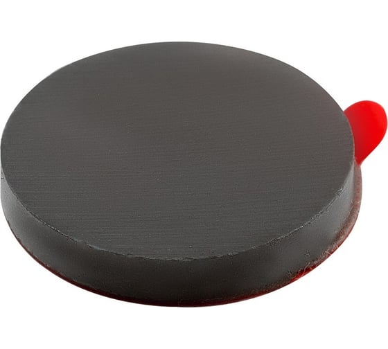 Ферритовый магнит-диск Forceberg 20x3 мм, с клеевым слоем, 10 шт. 9-2412330-010