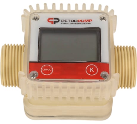 Электронный счетчик для ДТ, бензина и мочевины Petropump K24 1" BSP (M) PP820024