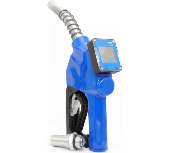 Автоматический пистолет для ДТ, бензина и керосина Petropump K028 с электронным счетчиком, 3/4" BSP, 60 л/мин PP730001