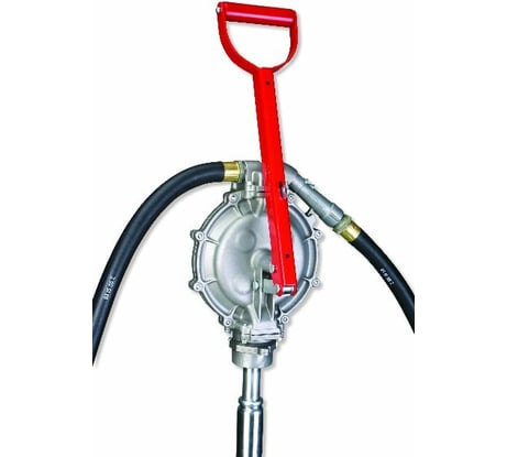 Двухдиафрагменный ручной бочковый насос для перекачки топлива, 800 г./ход DPP/1 Groz GR44195