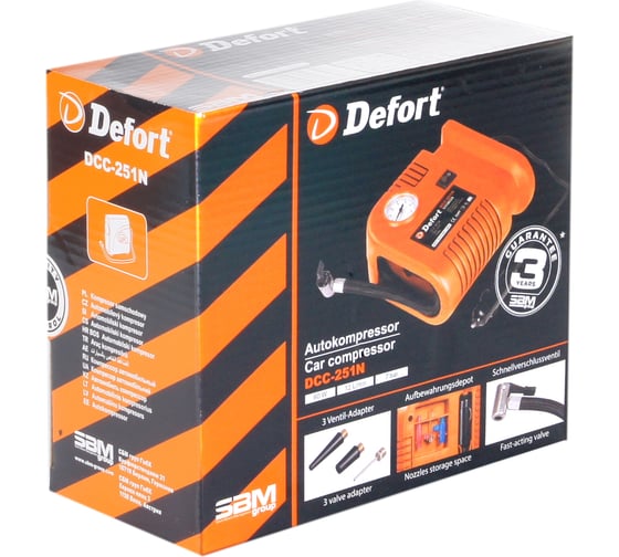 Автомобильный компрессор DEFORT DCC-251N 93728328