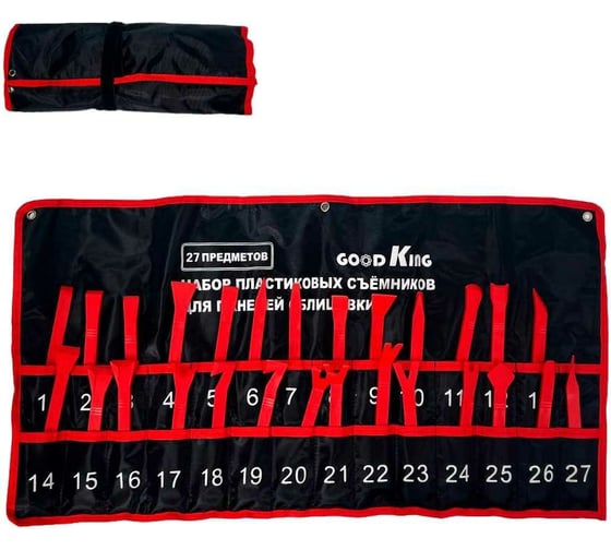 Набор съемников для демонтажа облицовочных панелей GOODKING NS-10027 1