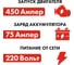 Пуско-зарядное устройство QUATTRO ELEMENTI Tech Boost 520 771-466 7