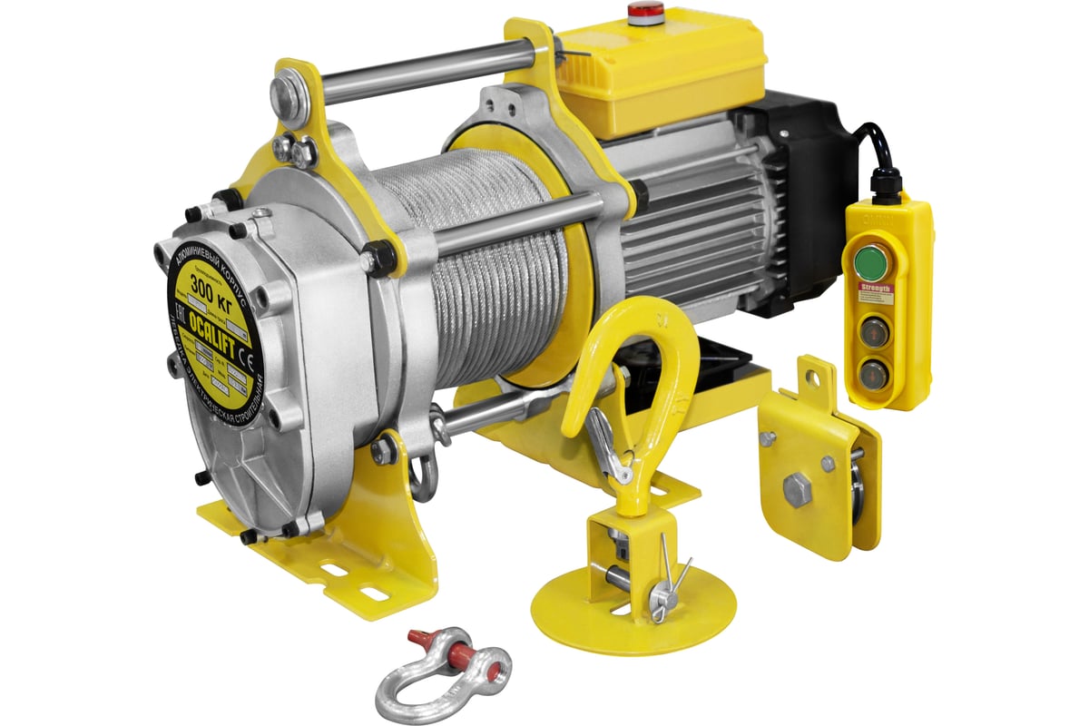 Лебедка строительная OCALIFT TSA 500 кг 40 м 1,5кВт 380в электрическая ...