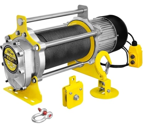 Лебедка строительная OCALIFT TSA 300 кг 100 м 3кВт 380в электрическая канатная TSA300100m380v