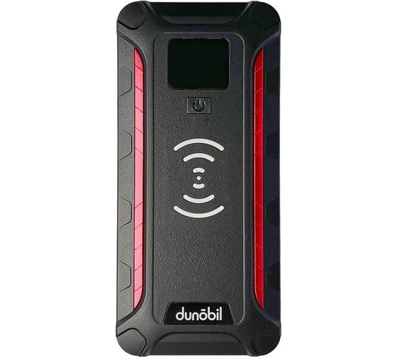 Автомобильный пауэрбанк с ПЗУ и беспроводной зарядкой гаджетов Dunobil Strom Wireless HHLPP12