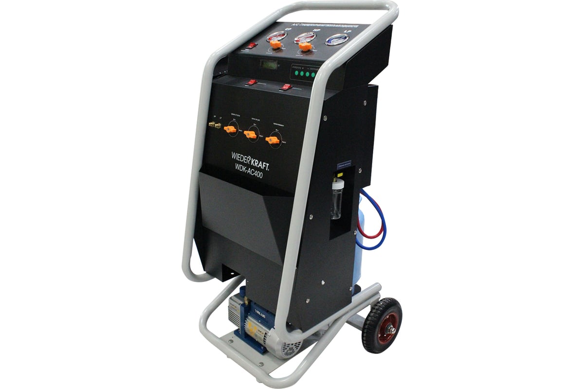 Установка для заправки автомобильных кондиционеров WIEDERKRAFT ручная ...